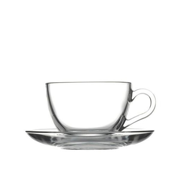 Χ.ΣΥΣΚ. BASIC CUP&SAUCER 238CC CAPPUCCINO 13.7X6.5 CM. P/720 FLX6.SHR24 | Συσκευασία 6 τμχ