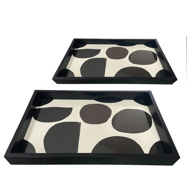 ΔΙΣΚΟΙ MDF ΔΙΑΚΟΣΜΗΤΙΚΟΙ ΣΕΤ2 37Χ22Χ5ΕΚ/46Χ31Χ5ΕΚ | Συσκευασία 2 τμχ