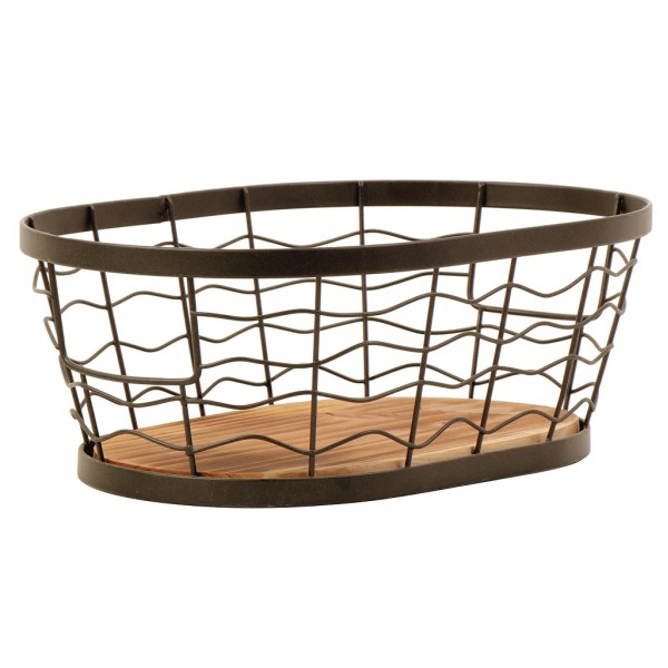 ΚΑΛΑΘΙ ΜΕΤΑΛ. ΜΟΚΑ L 36Χ25Χ13ΕΚ. | Συσκευασία 2 τμχ