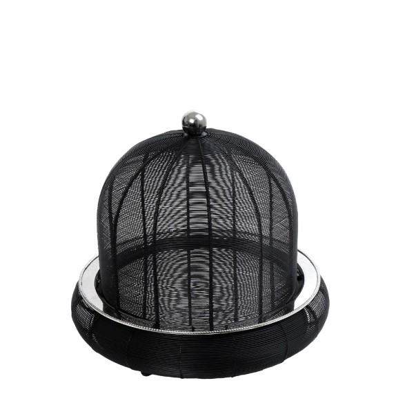 ΠΙΑΤΕΛΑ ΜΕ ΜΕΤΑΛ. ΚΑΠΑΚΙ ΜΑΥΡΗ SS/ΑΛΟΥΜ/ΣΙΔΗΡ. 35Χ35Χ32ΕΚ