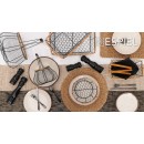 ΚΑΛΑΘΙ ΜΕΤΑΛ. ΜΑΥΡΟ ΟΡΘΟΓ. 32Χ22Χ8.5ΕΚ | Συσκευασία 2 τμχ