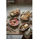 ΔΟΧΕΙΟ ΣΤΡΟΓΓ. ΜΕΤΑΛ. ΜΕ ΛΑΒΕΣ ΛΑΔΊ D: 16 H: 7,5CM (smA) | Συσκευασία 4 τμχ