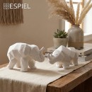 ΔΙΑΚΟΣΜΗΤΙΚΗ ΦΙΓΟΥΡΑ ''ΡΙΝΟΚΕΡΟΣ'' ΛΕΥΚΟ 11,5ΕΚ | Συσκευασία 4 τμχ