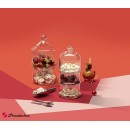 VILLA PATISSERIE BOWL W/DOME 690ML H:21,9 D:8,2CM PLT/384 GB1.OB6