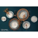 LIZARD ΠΙΑΤΟ ΒΑΘΥ NORDIC/STEP 24EK | Συσκευασία 6 τμχ