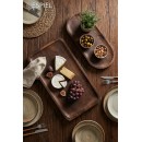 SNOW GREY ΠΙΑΤΟ ΟΡΘΟΓ SS. 18/10 33Χ16,5Χ1,5ΕΚ. | Συσκευασία 2 τμχ