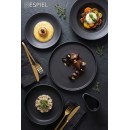 TERRA MATT BLACK ΠΙΑΤΟ ΒΑΘΥ NORDIC/STEP 20ΕΚ (smAB) | Συσκευασία 6 τμχ