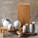 DIS. ΚΑΛΑΘΙ ΣΤΡΟΓΓ. COTTON ΜΕ ΨΑΘΙΝΟ STAND 15X15X12EK | Συσκευασία 2 τμχ