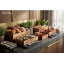 ΚΟΥΤΙ ΑΚΑΚΙΑΣ ΣΤΟΙΒΑΖΟΜΕΝΟ GN1/2 H: 8,5CM 32,5X26,5X8,5EK.