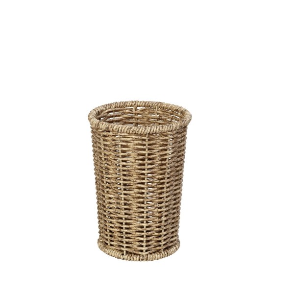 ΔΟΧΕΙΟ SYNTH. RATTAN ΜΠΕΖ 11Χ11Χ15ΕΚ (smA) | Συσκευασία 6 τμχ