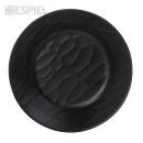 BLACK ΠΙΑΤΟ ΒΑΘΥ ΣΤΡΟΓΓ. 21ΕΚ WAVY MATTE ΜΕΛΑΜΙΝΗΣ | Συσκευασία 6 τμχ