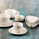 DIS. GOBI WHITE SAND HANDMADE ΠΙΑΤΑΚΙ ΤΡΙΓΩΝ. ΛΕΥΚΟ MAT 17,5Χ9,5Χ2,3ΕΚ | Συσκευασία 6 τμχ