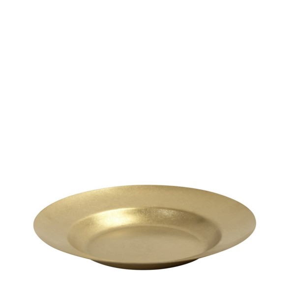 ANTIQUE STONEWASH GOLD ΠΙΑΤΟ ΒΑΘΥ SS 18/10 23Χ23Χ3ΕΚ. | Συσκευασία 2 τμχ