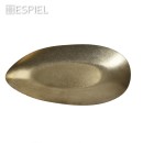 ANTIQUE STONEWASH GOLD ΠΙΑΤΟ ΒΑΘΥ ΤΡΙΓΩΝΙΚΟ SS 18/10 30Χ14,5Χ3,3ΕΚ. | Συσκευασία 2 τμχ