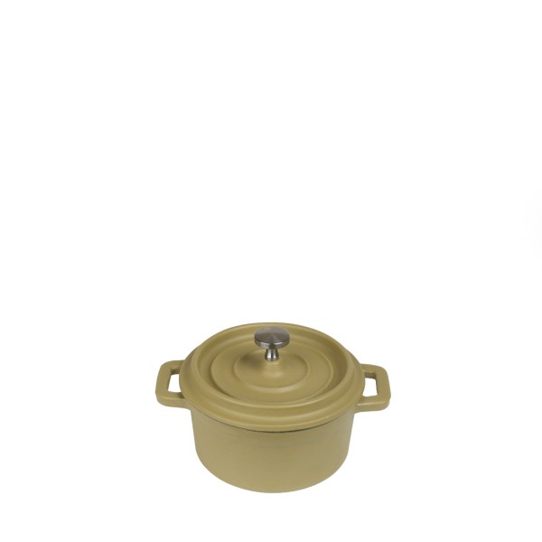 VOLCANO ΚΑΤΣΑΡΟΛΑΚΙ CAST-IRON ΧΑΚΙ ΜΕ ENAMEL 250ML 10ΕΚ.