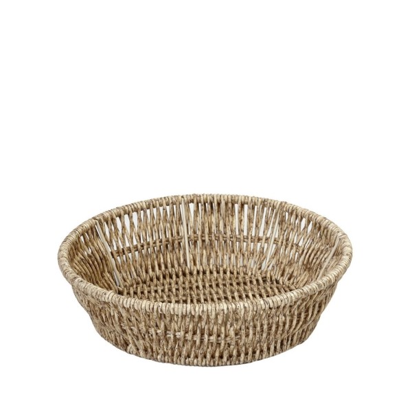 ΨΩΜΙΕΡΑ SYNTH. RATTAN ΣΤΡΟΓΓ. S ΜΠΕΖ D19Χ5ΕΚ | Συσκευασία 6 τμχ