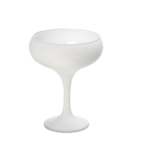 DIS. MAYA WHITE ΠΟΤΗΡΙ ΣΑΜΠ. COUPE ΛΕΥΚΟ ΜΑΤ 270CC 9,5Χ13,2ΕΚ | Συσκευασία 6 τμχ
