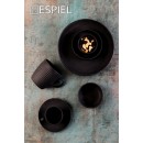 DIS. GOBI BLACK SAND HANDMADE ΜΠΩΛ ΡΗΧΟ ΣΤΡΟΓΓ. ΜΑΥΡΟ ΜΑΤ 11,5Χ11,5Χ3ΕΚ | Συσκευασία 6 τμχ
