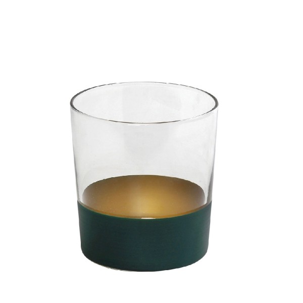 DIS. ALFA GREEN-GOLD ΠΟΤΗΡΙ ΝΕΡΟΥ 380ML 8,6X9,05EK. (smC) | Συσκευασία 6 τμχ