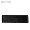 BLACK ΔΙΣΚΟΣ ΜΠΟΥΦΕ GN2/4 53Χ16,2ΕΚ WAVY MATTE ΜΕΛΑΜΙΝΗΣ | Συσκευασία 6 τμχ