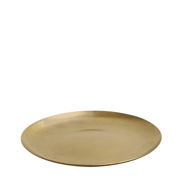 ANTIQUE STONEWASH GOLD ΠΙΑΤΟ ΡΗΧΟ ΣΤΡΟΓΓ. SS 18/10 26Χ26Χ1,5ΕΚ. | Συσκευασία 2 τμχ