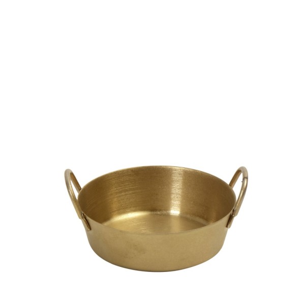 DIS. ANTIQUE STONEWASH GOLD ΝΤΙΠΑΚΙ ΜΕ ΛΑΒΕΣ SS 18/10 8,2Χ8,2Χ2,7ΕΚ | Συσκευασία 4 τμχ