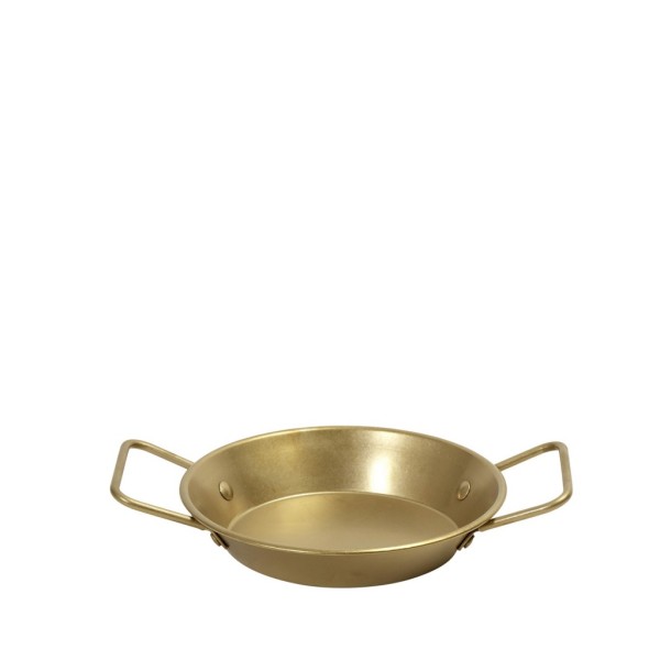 ANTIQUE STONEWASH GOLD ΣΑΓΑΝΑΚΙ ΜΕ ΛΑΒΕΣ SS 18/2 D: 18,5 H: 5,5CM. | Συσκευασία 2 τμχ