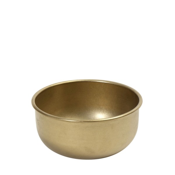 ANTIQUE STONEWASH GOLD ΝΤΙΠΑΚΙ ΒΑΘΥ ΣΤΡΟΓΓ. SS 18/10 9,7Χ9,7Χ4,8ΕΚ. | Συσκευασία 4 τμχ