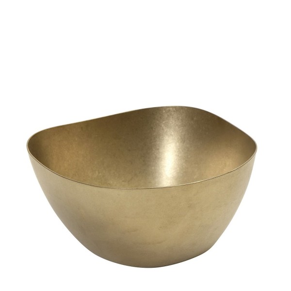 ANTIQUE STONEWASH GOLD ΜΠΩΛ ΤΕΤΡΑΓ. SS 18/10 11Χ11Χ5,3ΕΚ. | Συσκευασία 2 τμχ