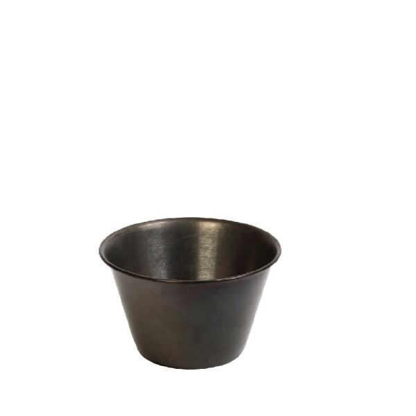 ANTIQUE STONEWASH BLACK ΝΤΙΠΑΚΙ ΚΩΝΙΚΟ SS18/10 6,3Χ4,3ΕΚ. | Συσκευασία 6 τμχ