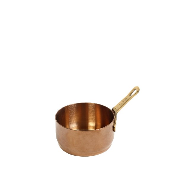 SHINY COPPER ΝΤΙΠΑΚΙ ''ΚΑΤΣΑΡΟΛΑΚΙ'' SS18/10 90ML D:6 H: 3,2CM (smA) | Συσκευασία 4 τμχ