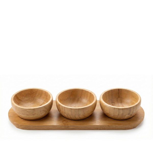 ΜΠΩΛ BAMBOO φ9.5 ΣΕΤ/3 ΜΕ ΔΙΣΚΟ 30X10.5X4.5CM. | Συσκευασία 2 τμχ