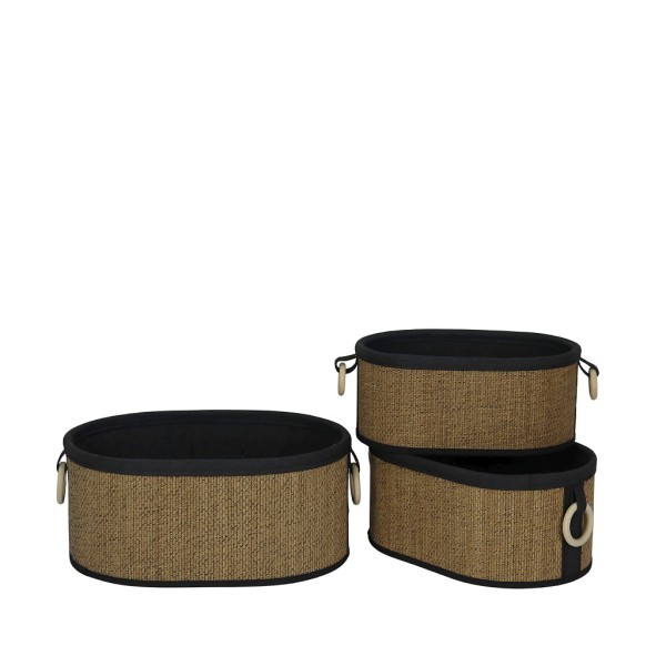 ΚΑΛΑΘΙΑ ΑΠΟΘΗΚΕΥΣΗΣ BAMBOO ΟΒΑΛ SET/3 40/36/32ΕΚ