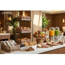 ΜΠΩΛ ΜΕ ΠΟΔΙ ΞΥΛΟ MANGO 27,94X24,13ΕΚ