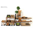 DIS. ADVANCED-WIRE ΒΑΣΗ ΜΕΤΑΛΛΙΚΗ ΜΑΥΡΗ GN1/1 53Χ32,5Χ16EK 5ΜΜ  (smA) | Συσκευασία 2 τμχ