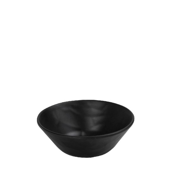 BLACK ΜΠΩΛ ΣΤΡΟΓΓ. 15ΕΚ WAVY MATTE ΜΕΛΑΜΙΝΗΣ  (smA) | Συσκευασία 6 τμχ