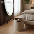 ΚΑΛΑΘΙ ΣΤΡΟΓΓΥΛΟ ΛΕΥΚΟ ΥΦΑΣΜΑΤΙΝΟ 25Χ25Χ30ΕΚ 14L (smOO) | Συσκευασία 6 τμχ