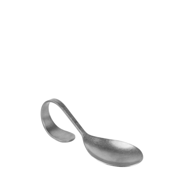 ANTIQUE STONEWASH GREY ΚΟΥΤΑΛΙ AMUSE BOUCHE SS18/10 13,5X4,2EK. | Συσκευασία 12 τμχ
