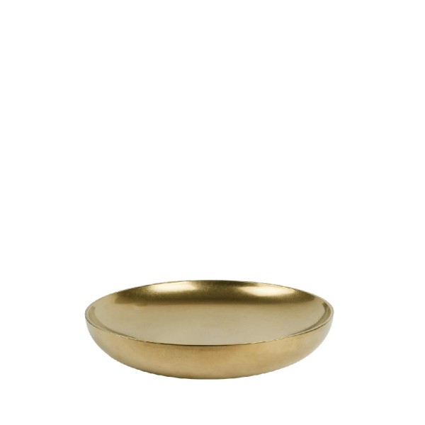ANTIQUE STONEWASH GOLD ΠΙΑΤΟ ΗΜΙΒΑΘΕΣ ΔΙΠΛΟΤΟΙΧΟ SS 18/10 18Χ18Χ4,5ΕΚ. | Συσκευασία 2 τμχ
