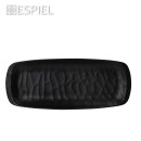BLACK ΓΟΝΔΟΛΑ ΟΡΘ. 21Χ8,5ΕΚ WAVY MATTE ΜΕΛΑΜΙΝΗΣ  (smA) | Συσκευασία 6 τμχ