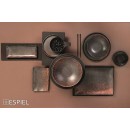 SUNSET MELAMINE ΠΙΑΤΟ ΒΑΘΥ ΣΤΡΟΓΓ. ΚΑΦΕ D20,3Χ6ΕΚ | Συσκευασία 4 τμχ