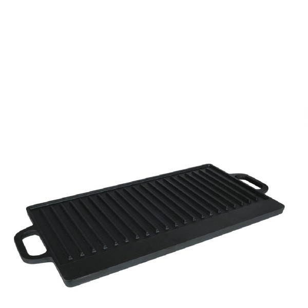 ΓΚΡΙΛΙΕΡΑ 2 ΟΨΕΩΝ CAST-IRON 42,5(50,5 INCL. HANDLES)X23,5X1,5ΕΚ.