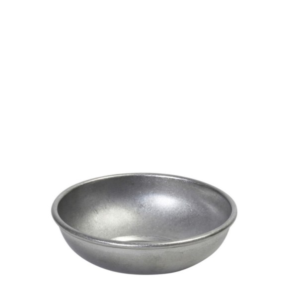 ANTIQUE STONEWASH GREY ΝΤΙΠΑΚΙ ΚΟΥΠ ΣΤΡΟΓΓ. SS 18/10 7,7Χ7,7Χ2,3ΕΚ. | Συσκευασία 6 τμχ