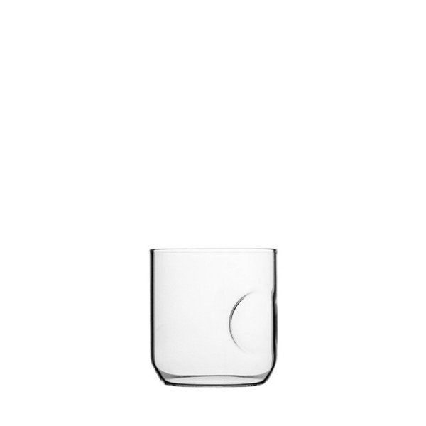SLIM-DOT WHISKEY 370ML BOROSILICATE 8X8,5CM | Συσκευασία 4 τμχ