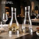 ΚΑΡΑΦΑ ΚΡΑΣΙΟΥ ΓΥΑΛΙΝΗ 1200ML ΜΕ ΑΝΟΞ. ΠΩΜΑ/ΒΑΣΗ ΚΑΙ ΠΑΓΟΚΥΣΤΗ  15X15X29EK.