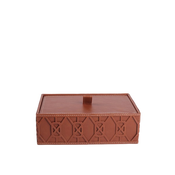 ΚΟΥΤΙ ΟΡΘΟΓ. ΣΥΝΘ. ΔΕΡΜΑ ΚΑΦΕ 22X15X7EK.