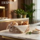 ΚΑΛΑΘΙ ΟΒΑΛ ΣΥΝΘ.ΔΕΡΜΑ ΜΠΕΖ 21X14X6EK. | Συσκευασία 2 τμχ