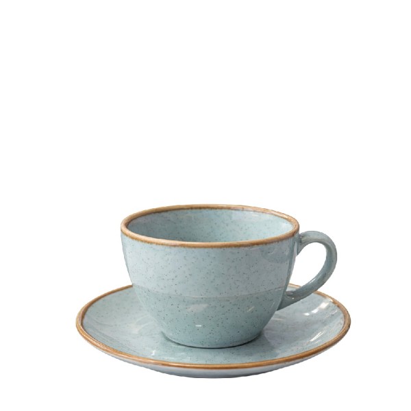 REACT. BLUE/CIEL ESSENTIALS ΦΛΙΤΖΑΝΙ & ΠΙΑΤΑΚΙ ΚΑΠΟΥΤΣΙΝΟ 220ML 14x7.5EK | Συσκευασία 6 τμχ