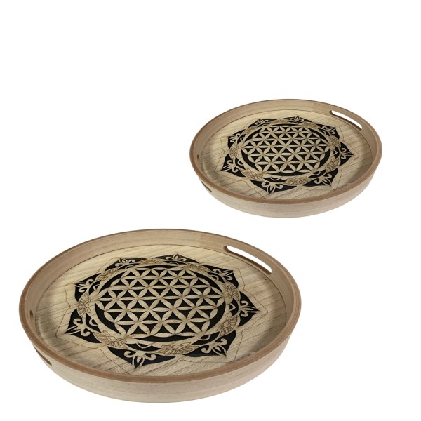 ΔΙΣΚΟΙ ΔΙΑΚΟΣΜΗΤΙΚΟΙ ΣΕΤ/2 MDF 30X30X4.5ΕΚ/35X35X4.5ΕΚ