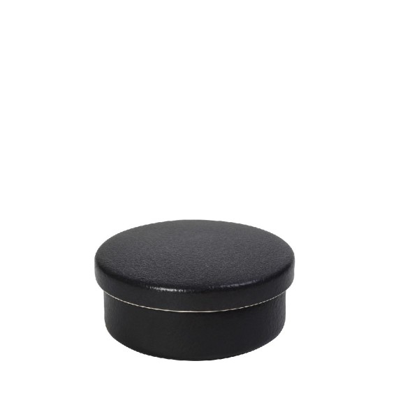 SIDERS-GREY ΔΟΧΕΙΟ ΜΕ ΚΑΠΑΚΙ 100ML 8,5X8,5X4,2CM | Συσκευασία 6 τμχ
